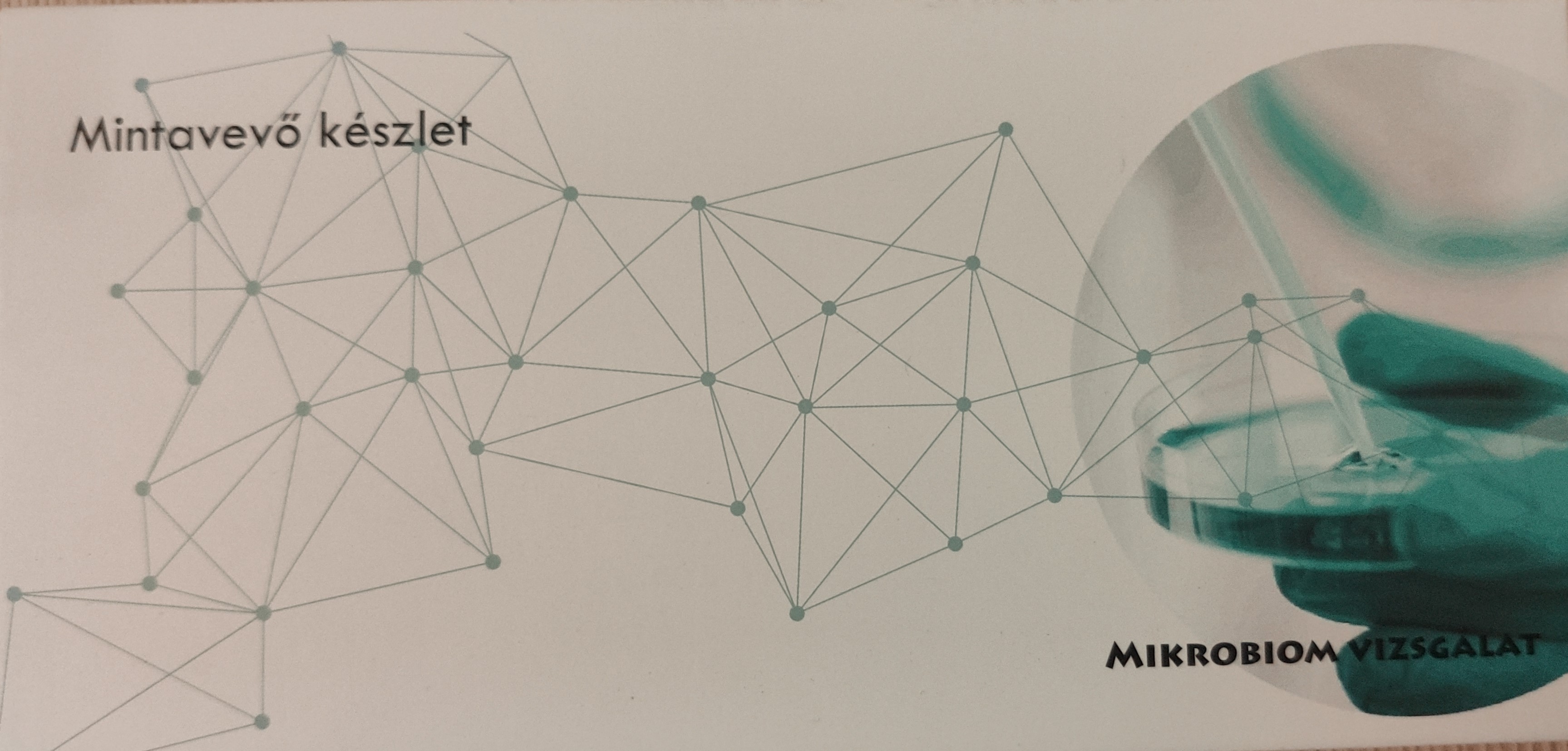 Mikrobiom mintavevő készlet